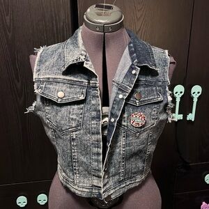 💀 Denim Vest